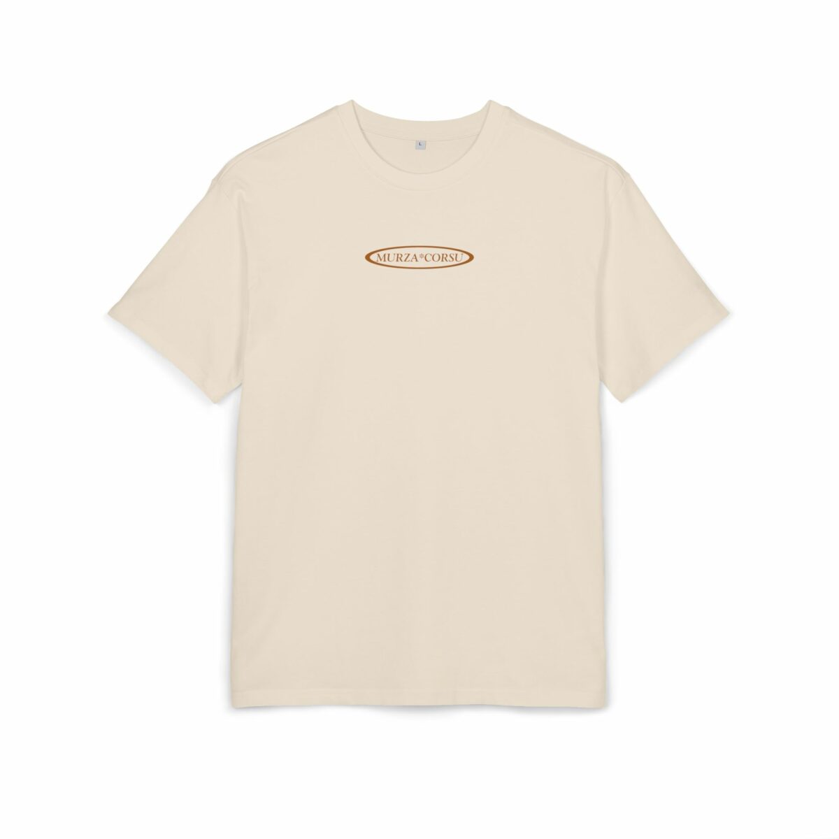 t shirt oversize corse – corsican mindset – sand